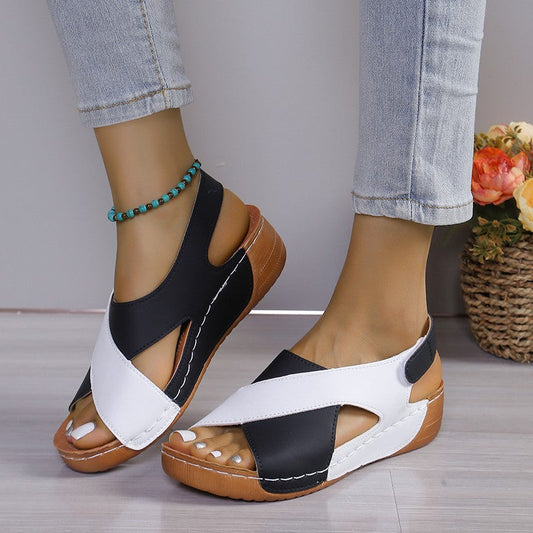ElleFeet | Handgjorda Ortopediska Sandaler Vintage Rosy