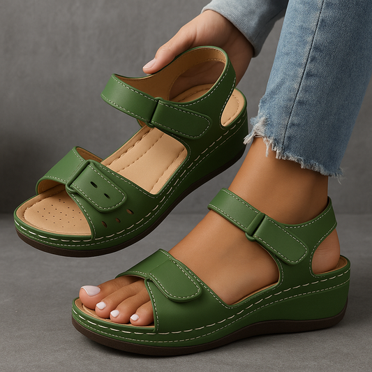 ElleFeet | Ortopediska sandaler med kilklack Angela