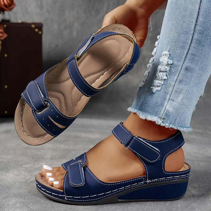 ElleFeet | Ortopediska sandaler med kilklack Angela