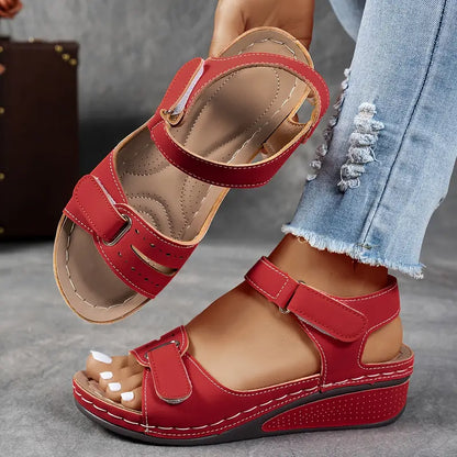 ElleFeet | Ortopediska sandaler med kilklack Angela