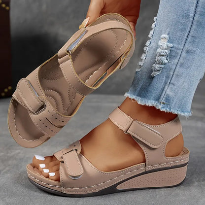 ElleFeet | Ortopediska sandaler med kilklack Angela