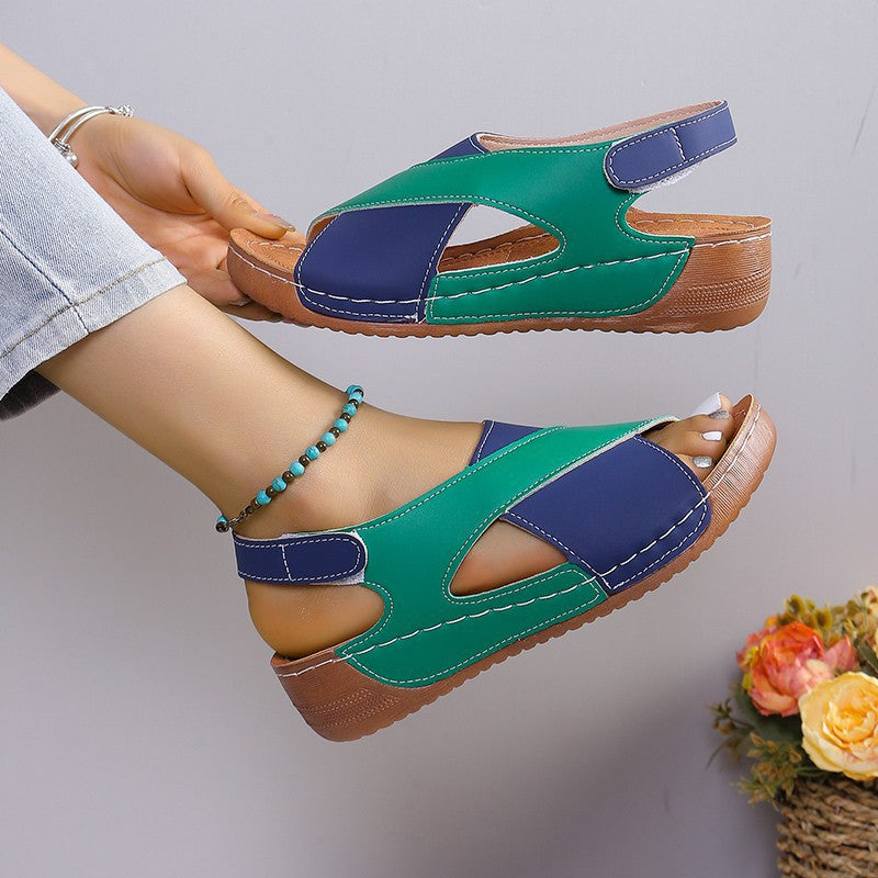 ElleFeet | Handgjorda Ortopediska Sandaler Vintage Rosy