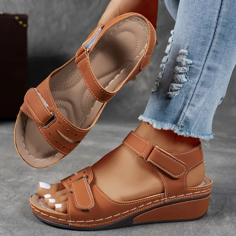 ElleFeet | Ortopediska sandaler med kilklack Angela