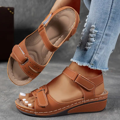 ElleFeet | Ortopediska sandaler med kilklack Angela